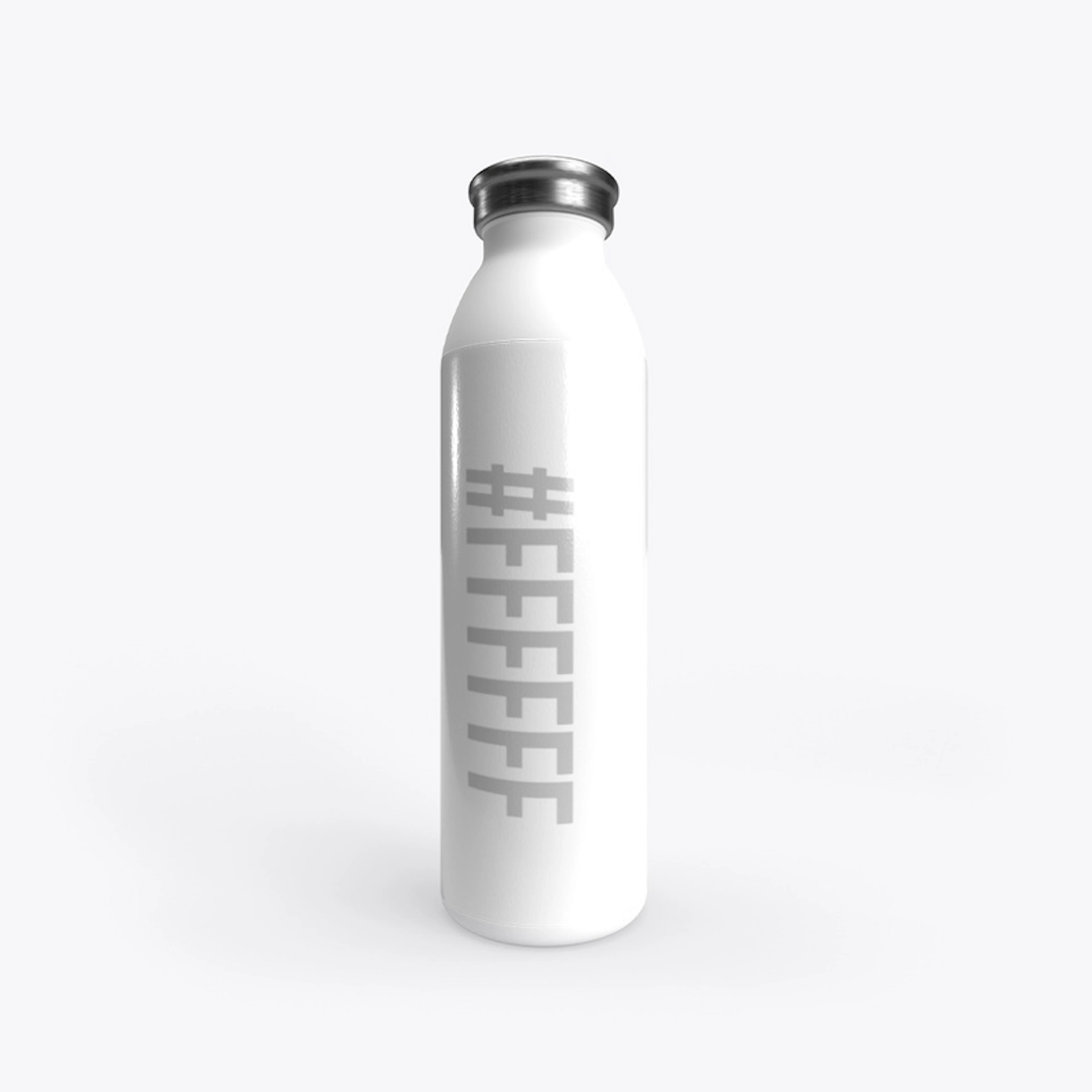 Graphic Designers: "White" Water Bottle