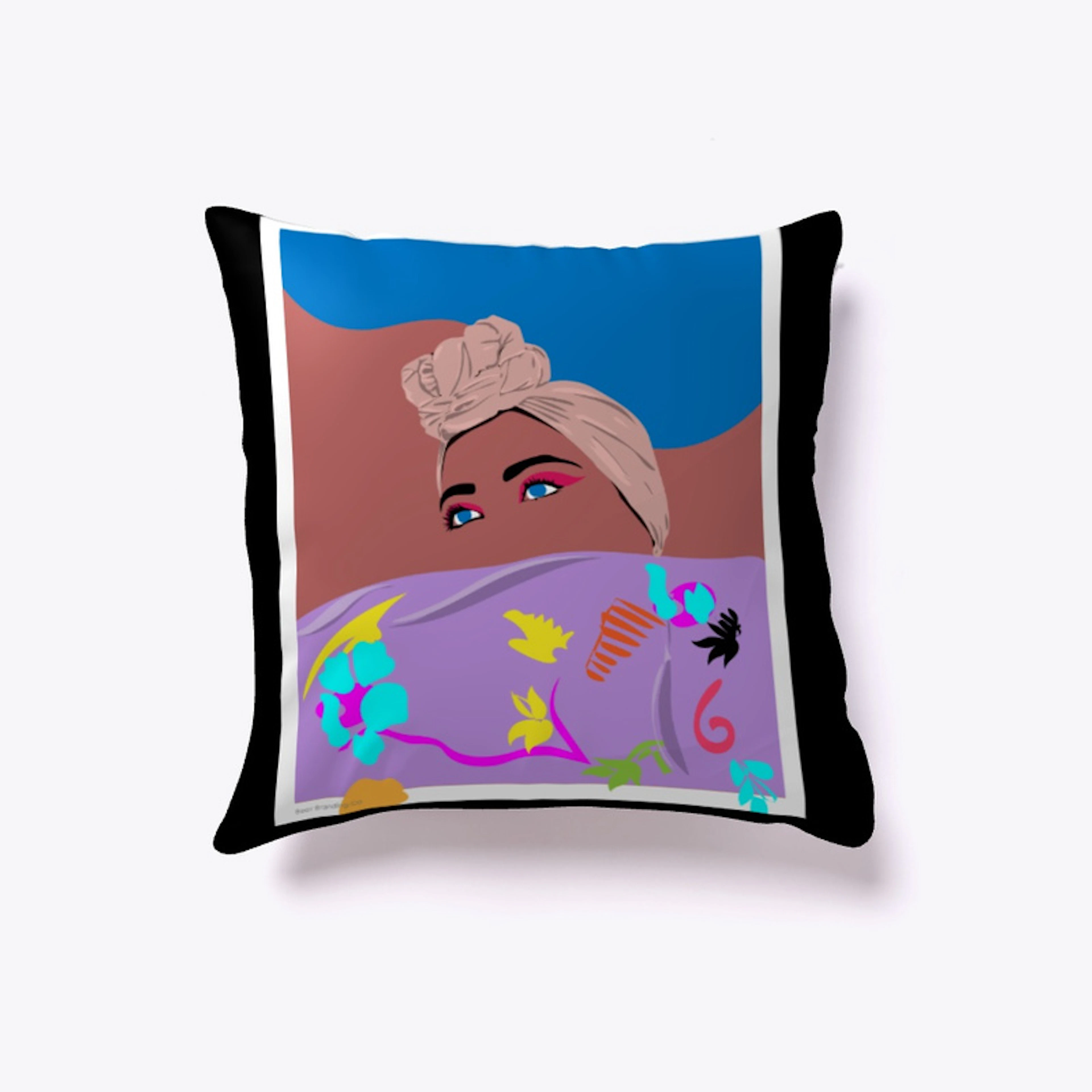 'BEAUTY' - Double-Sided Pillow