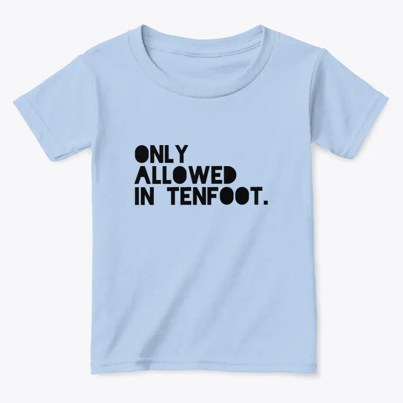 'IN TENFOOT' Kids T-Shirt- Hull Range