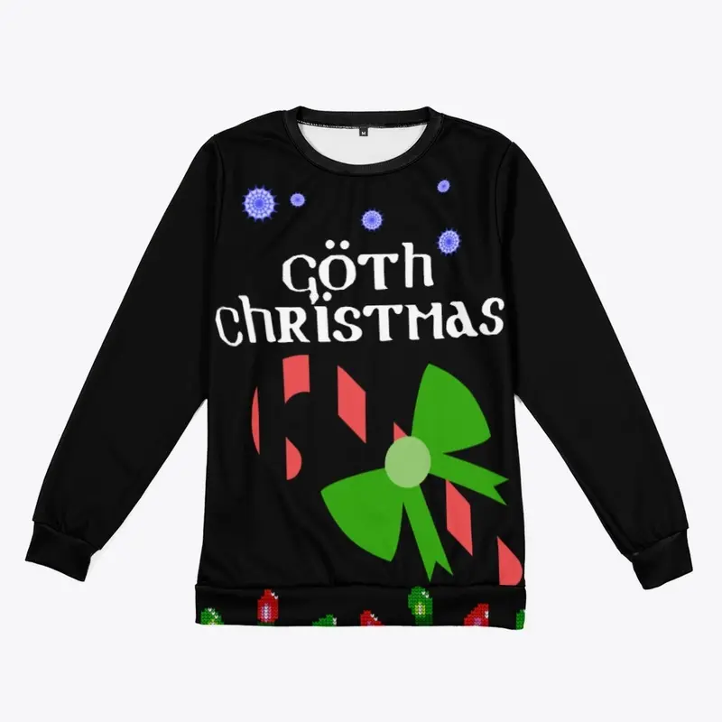 "GOTH CHRISTMAS"- Jumper.