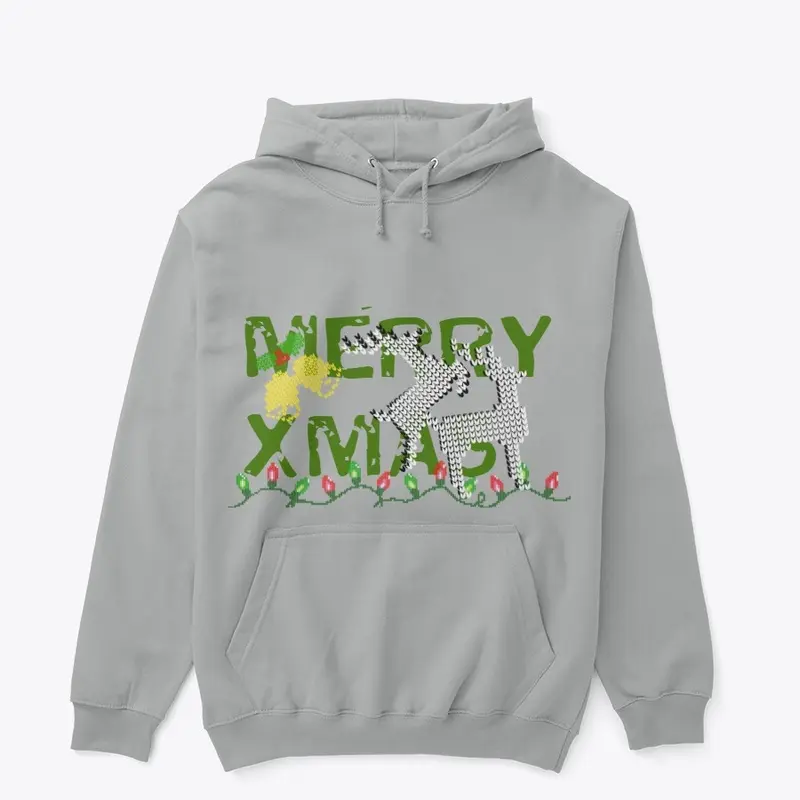 MERRY XMAS DEERS- Hoody